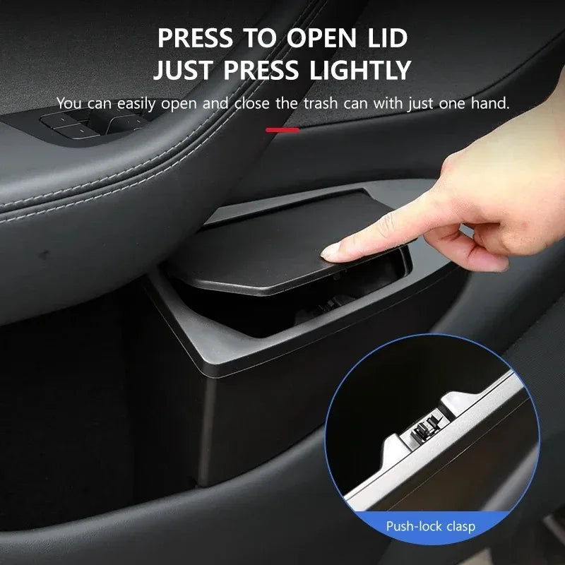 Hidden Trash Bin for Tesla Model Y Juniper (2025+)